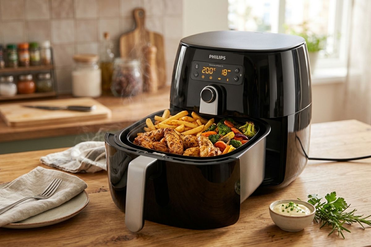 10 Receitas e Praticidade: "Na Air Fryer"
