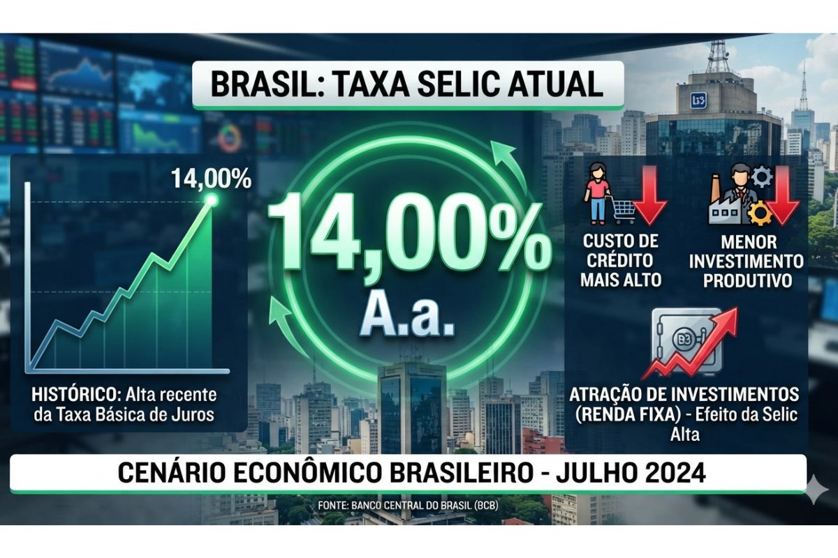 Selic a 14%: O que Representa para o Mercado em Geral?